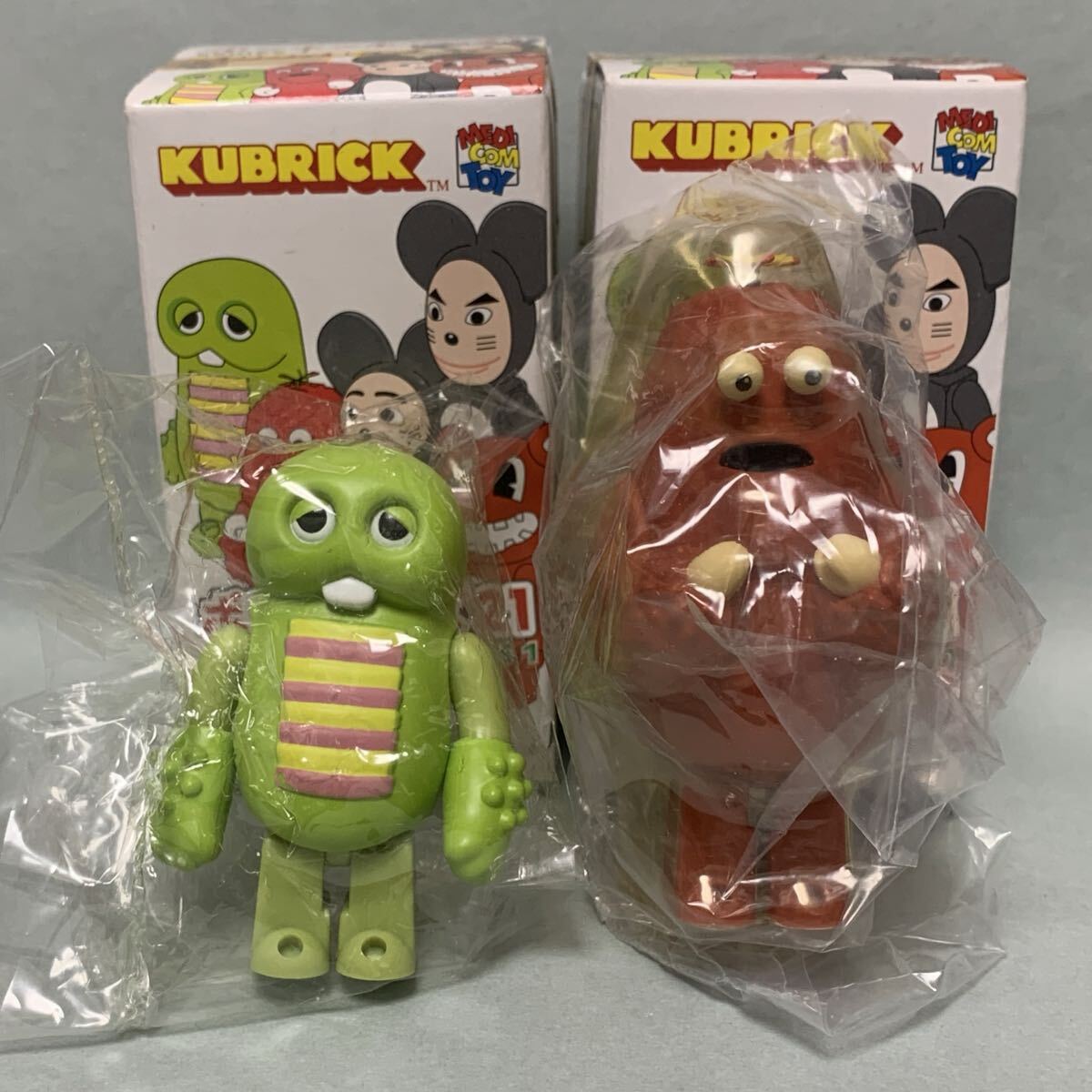 VCD ガチャピン＆ムック 2種セット 開封品 メディコムトイ フィギュア