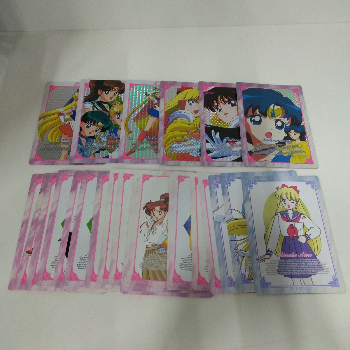 未使用 （詳細）】「セーラームーンS」駄菓子屋 ポーズシール くじ引き