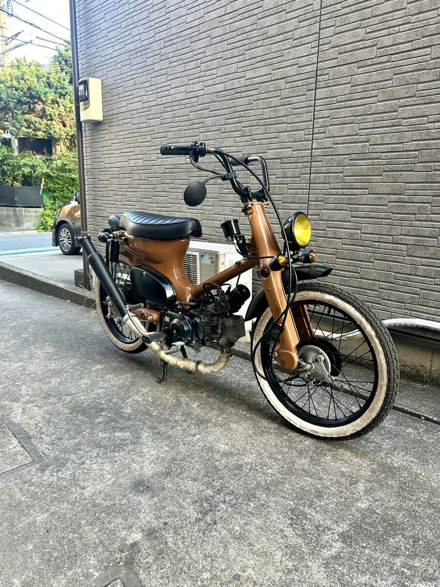 キタコ 75ccボアアップのスーパーカブエンジン ハイカム入り 強化