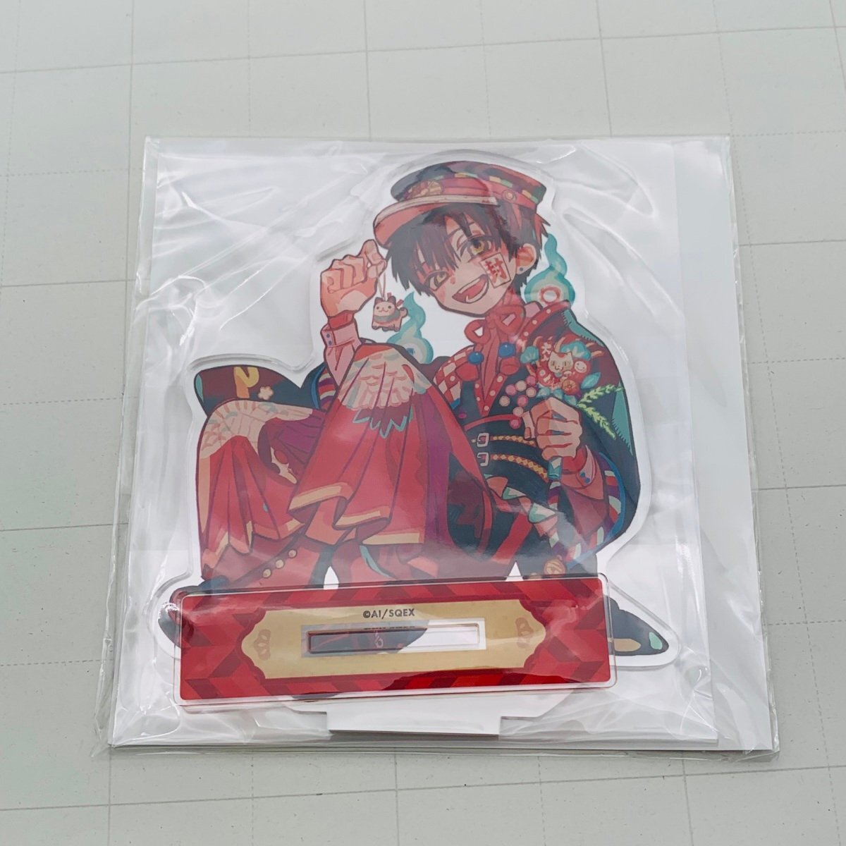 未使用】地縛少年花子くん 七不思議 スクエア 缶バッジ 6種（あまね