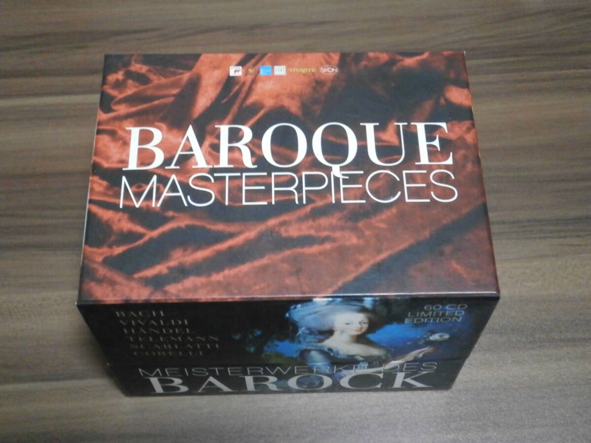 バロック音楽全集CD60枚組BOX「Baroque Masterpieces 60CD Limited