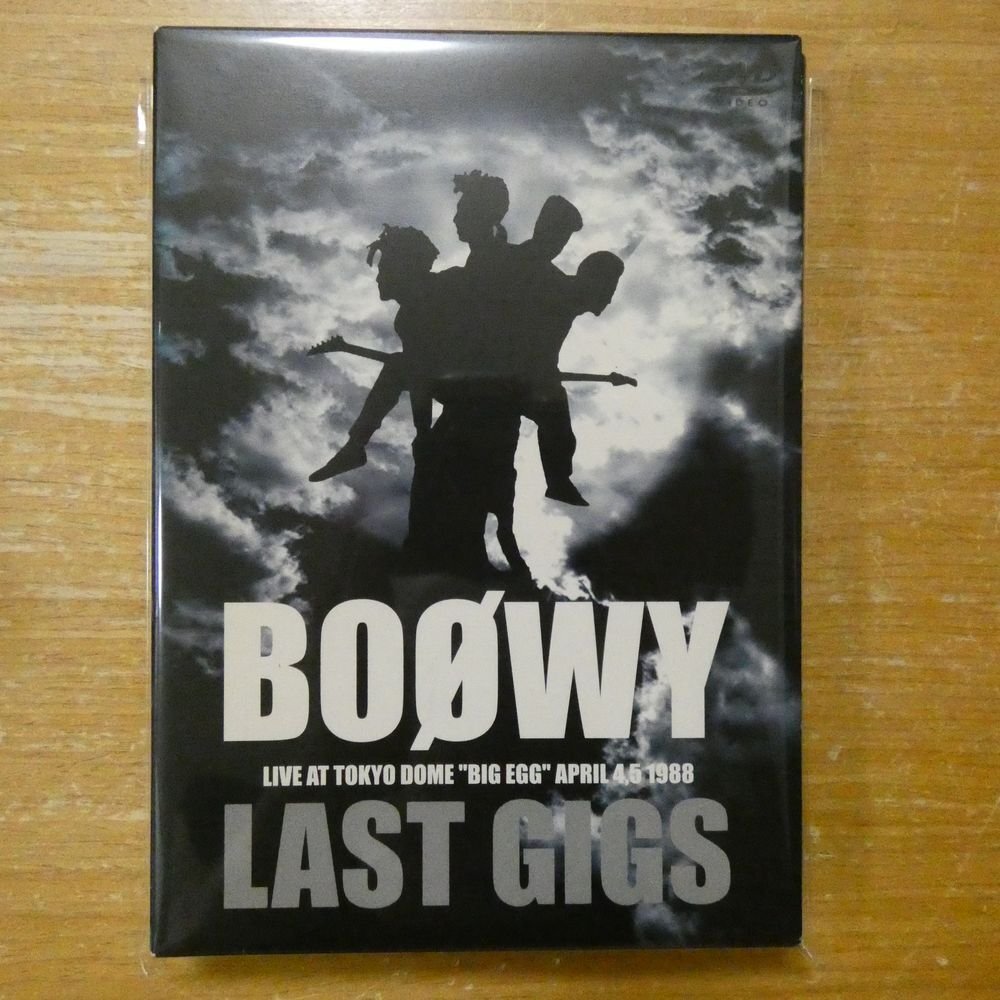貴重 当時物 BOOWY LAST GIGS 新聞折り込み フレーム入り ポスター