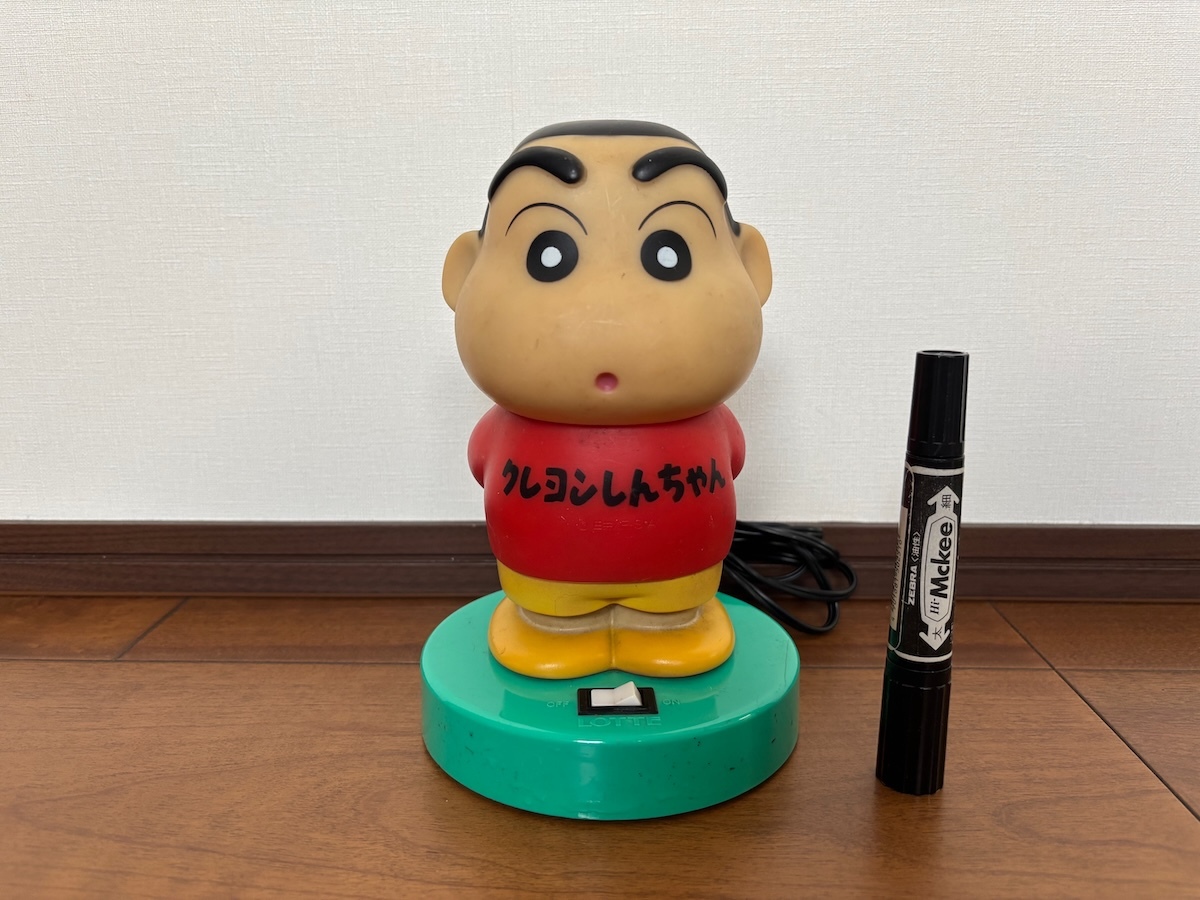 当時物】クレヨンしんちゃん 「オラの家族だよ」 1993年 日本製