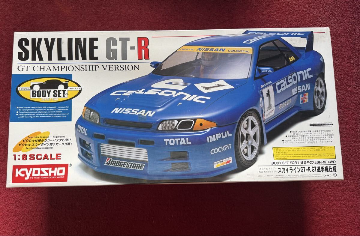 IG 1724 1/18 CALSONIC Skyline (#12) 1989 JTC With Mr. Hoshino