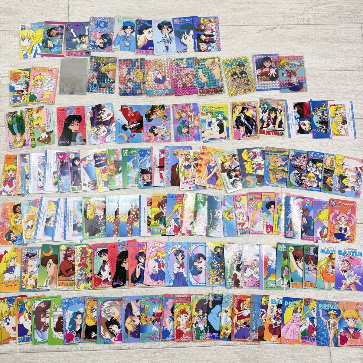 157 エイルとアン／ 美少女戦士セーラームーン 当時物 アマダ (カード