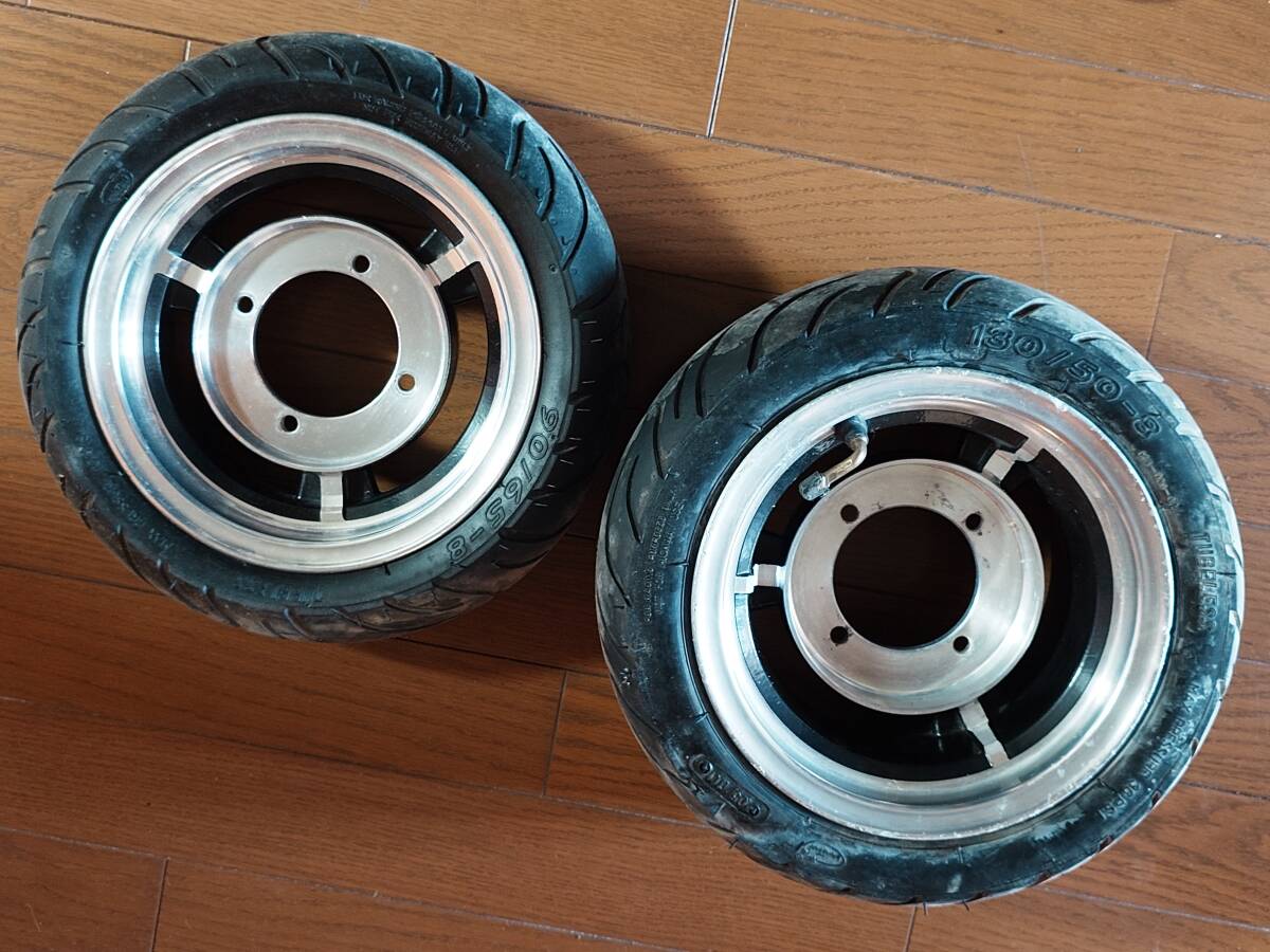 FALCON ファルコン アルミホイール 12インチ 3J・3.5J 2本セット 中古