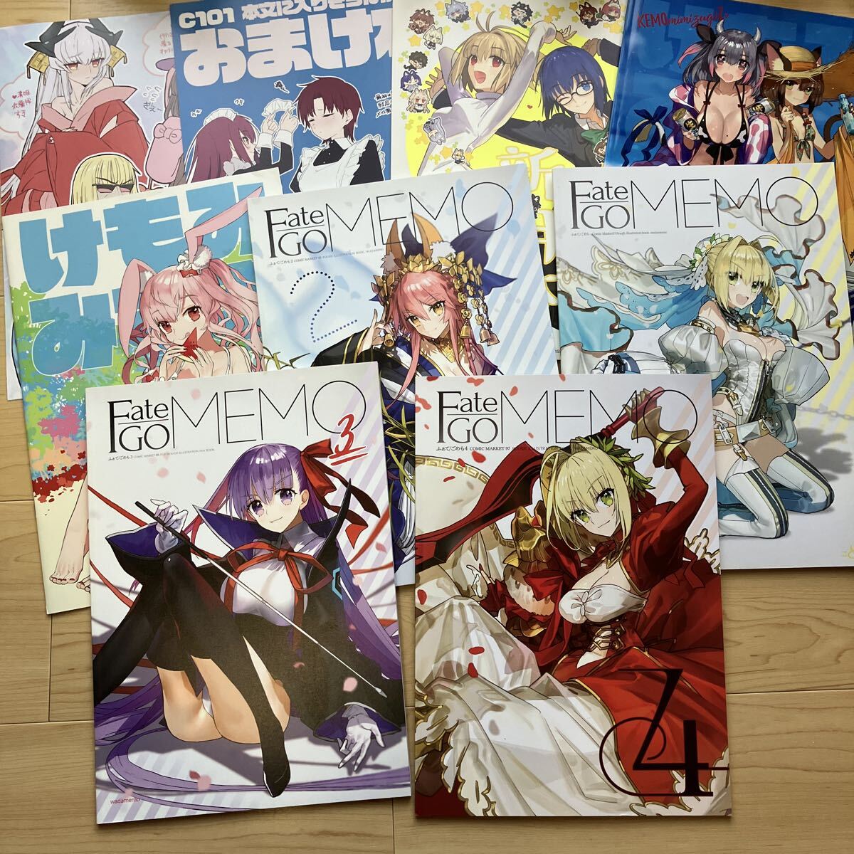 未使用】【未開封 2冊セット】 FGO イラスト集 Fate/GOMEMO 4 5