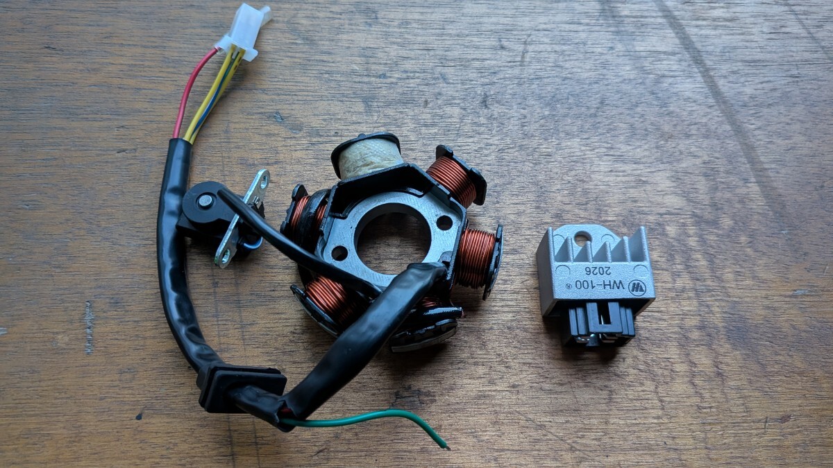 中古】ホンダ スーパーカブ 50 カスタム C50 純正 ジェネレーター