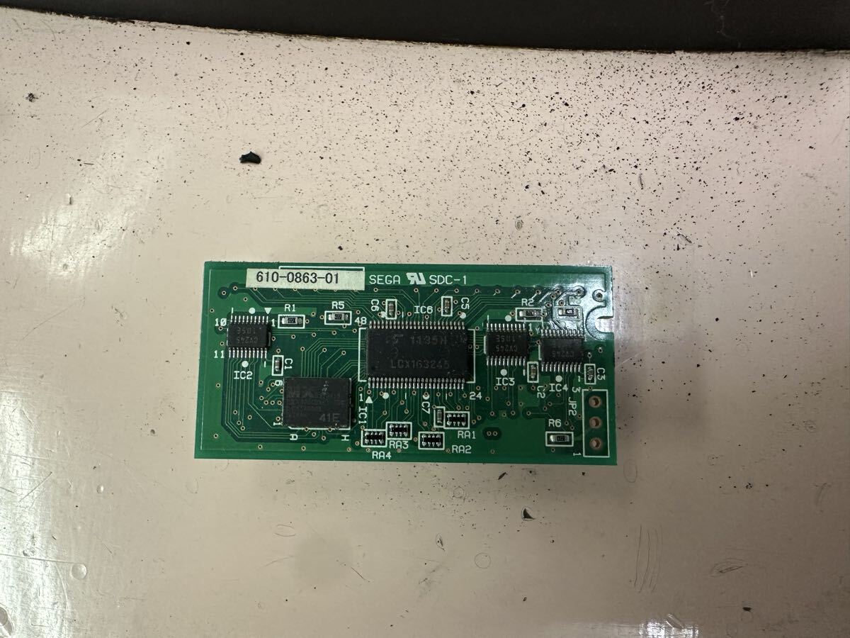 純正UFO SEGA SONICパネル！セガ・ソニック景品機プライズ筐体UFO