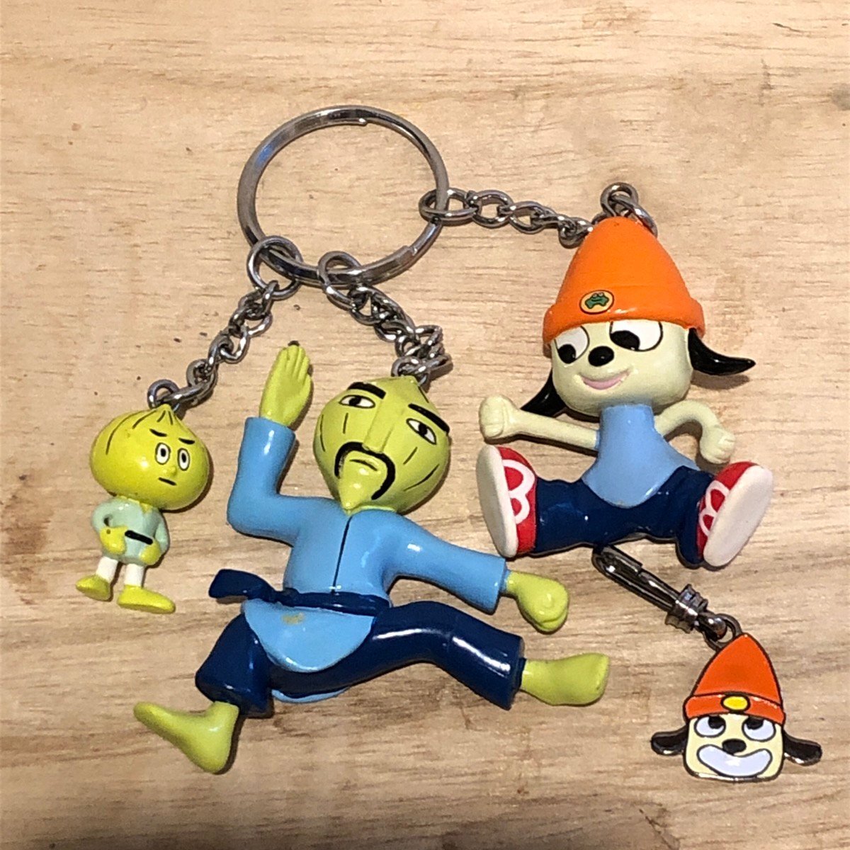 レア】パラッパラッパー フィギュア マスコット キーチェーン