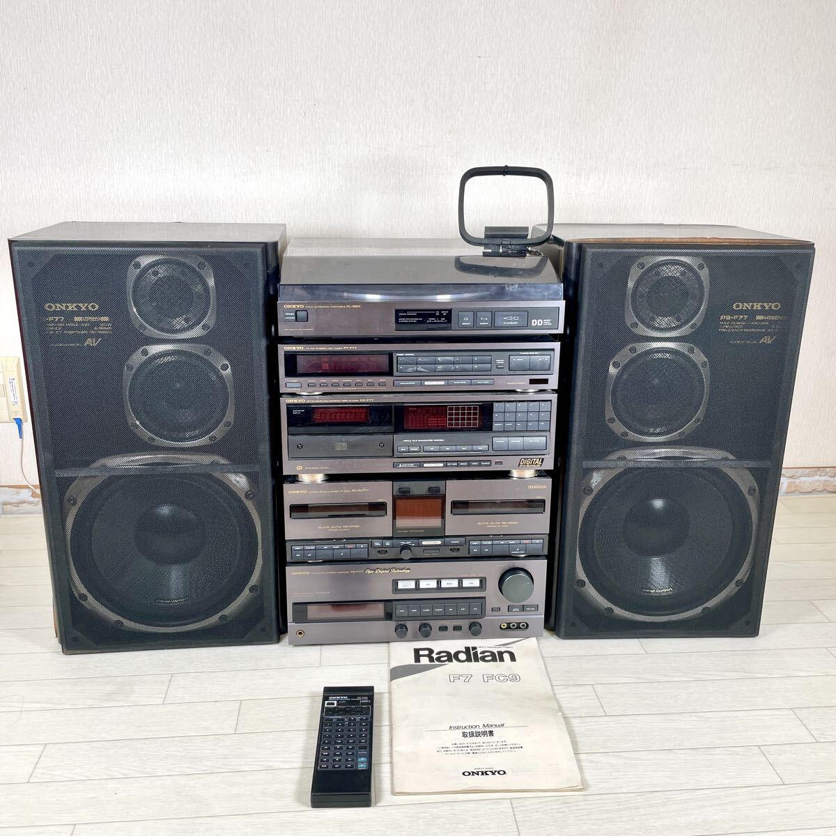中古】ジャンク□ONKYO オンキョー Radian R-C50 システムコンポ PT