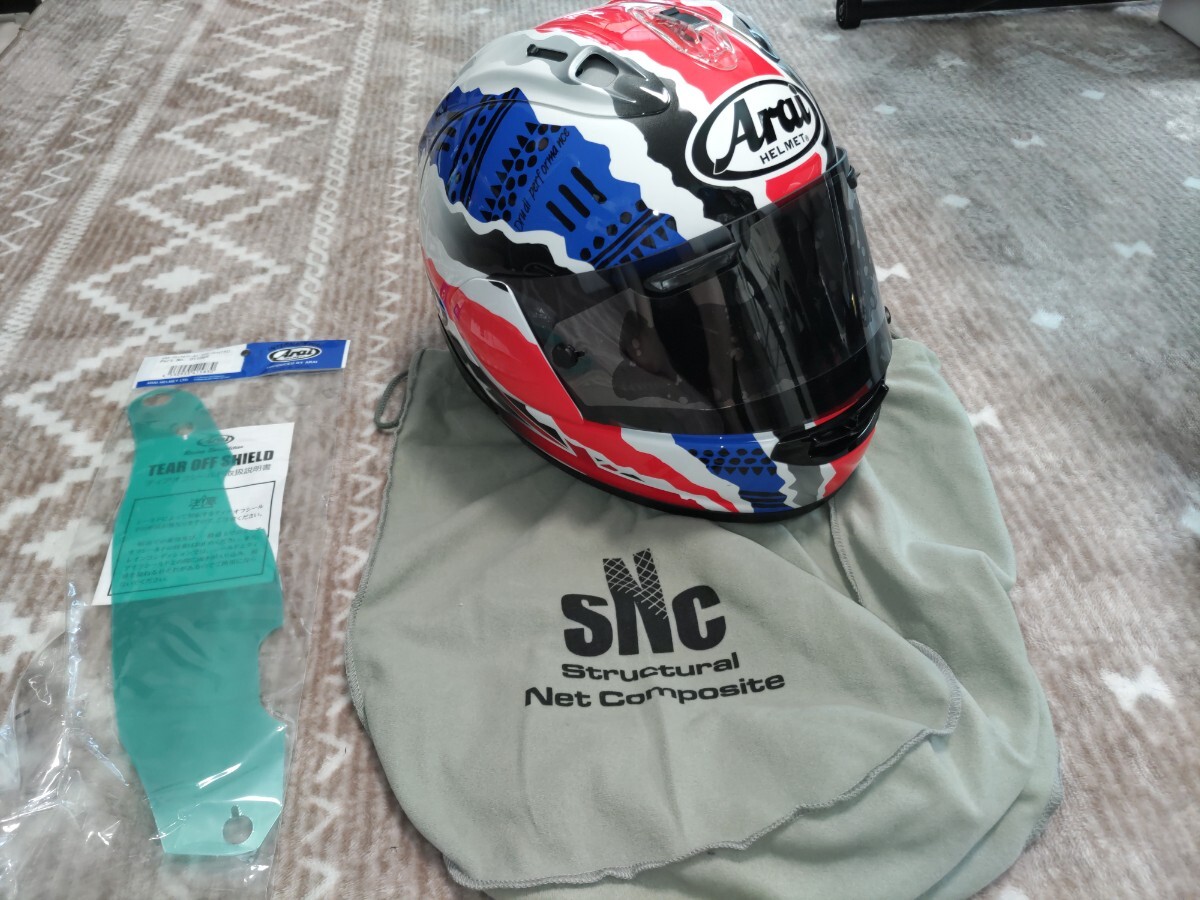 即決】Arai アライ SNCシグネットRR ミック ドゥーハン 5連覇優勝記念