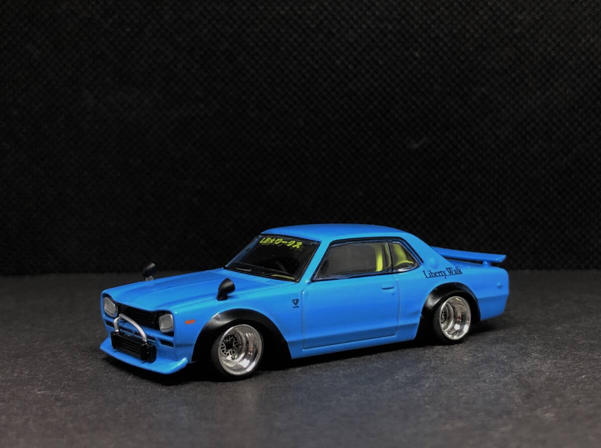 ☆訳有☆限定200台☆IG0437☆1/18 LB-WORKS Hakosuka 2Door Purple