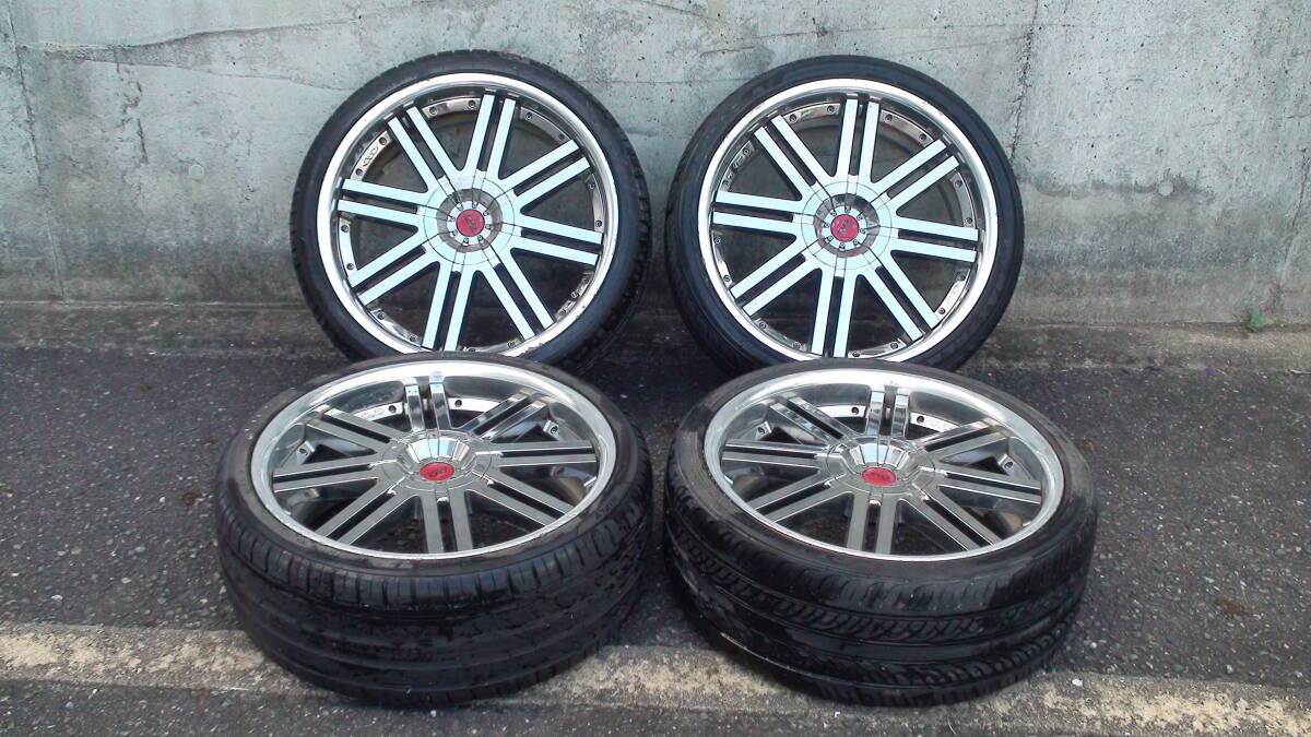 1円スタート売切り！Weds BVILLENS TT7R 7J-17 off+30 pcd100・114.3