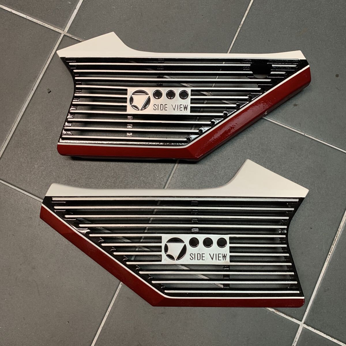 中古】極上 CB250T CB400N 400エンジン搭載 アルフィン サイドカバー