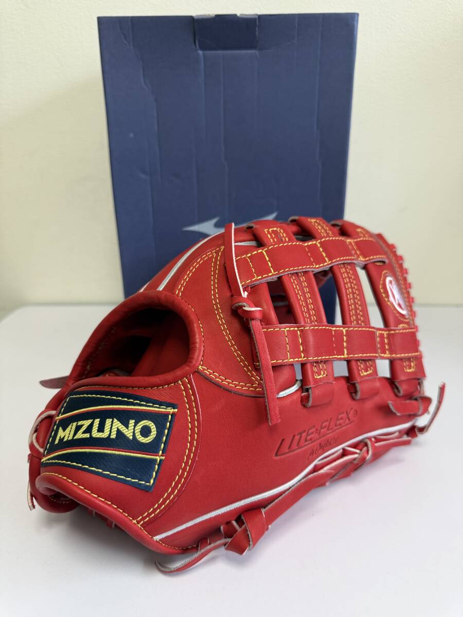 希少 当時物 ミズノ 旧ロゴ 左利き用グラブ 投手内野手用 ワールド
