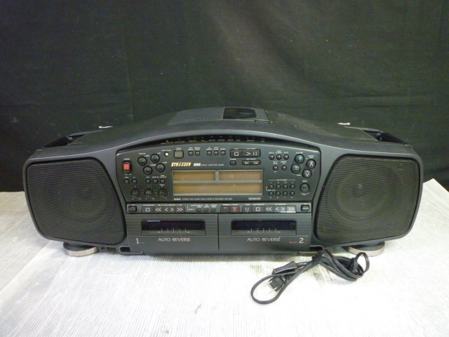 H-8755】AIWA（アイワ）STRASSERシリーズ CDラジカセ CSD-XR7 レトロ