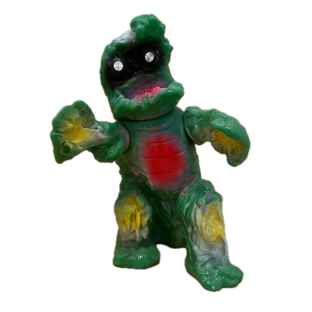 シワ怪獣 宇宙怪獣1号 青 紫 ターゲットアース TARGETEARTH 復刻堂 ☆復刻堂「宇宙怪獣1号」しわ怪獣 オレンジ成形 ターゲットアース