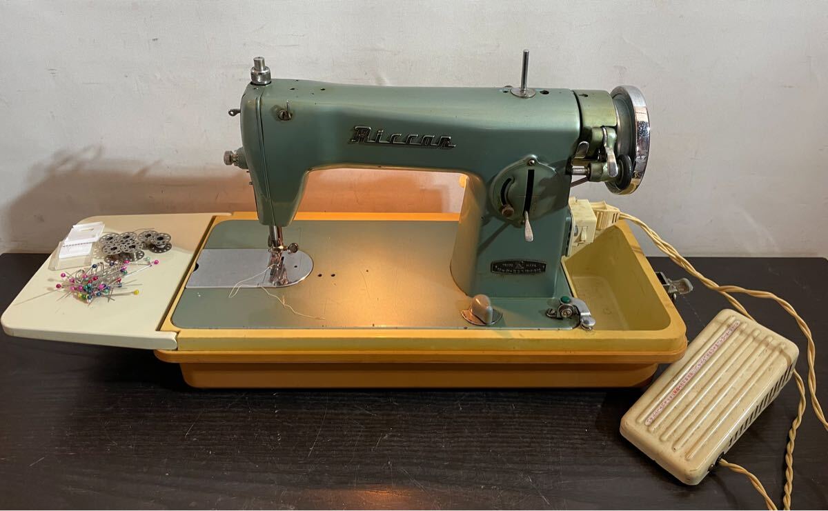 よろづ屋】リッカーミシン RICCAR RW-6Lスーパー 取扱説明書あり