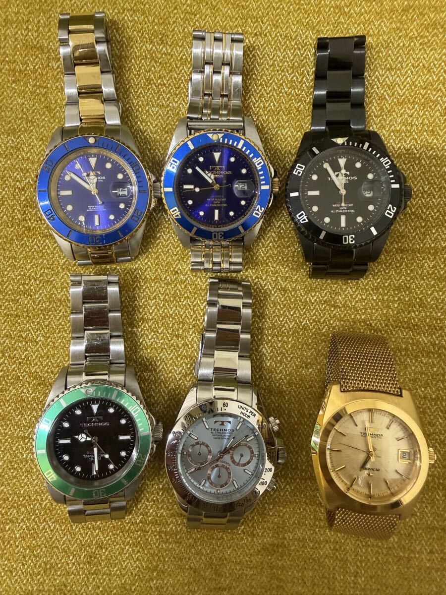 TECHNOS テクノス valencia バレンシア 自動巻き /管理：7921A12の落札