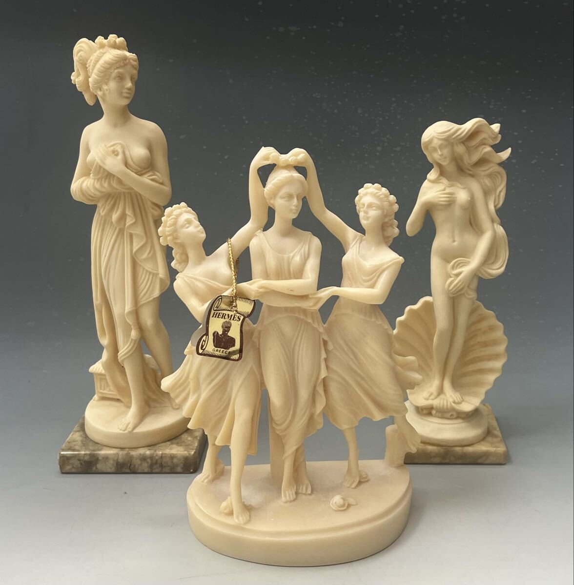 中古】◎古代ギリシャ神話の虹の神イリスの彫像 デッサン用石膏像
