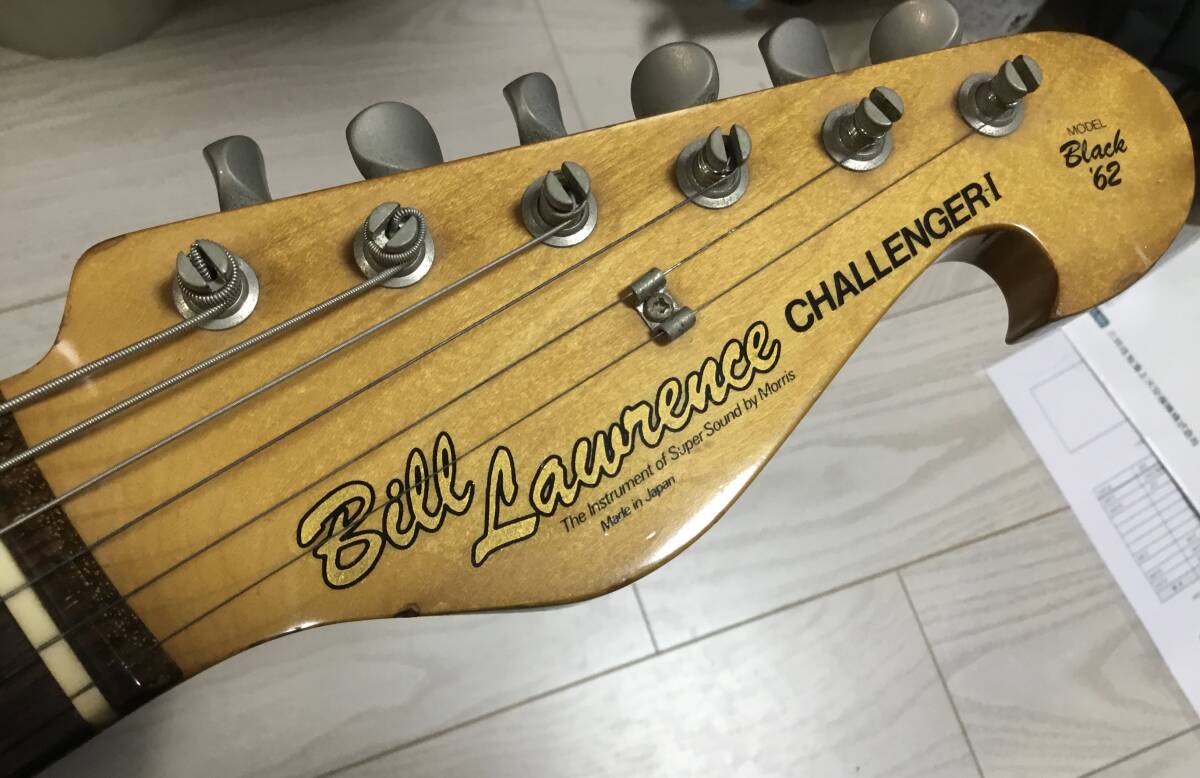 ジャンク】 1984年製 Bill Lawrence CHALLENGER 1D -57 ブラック