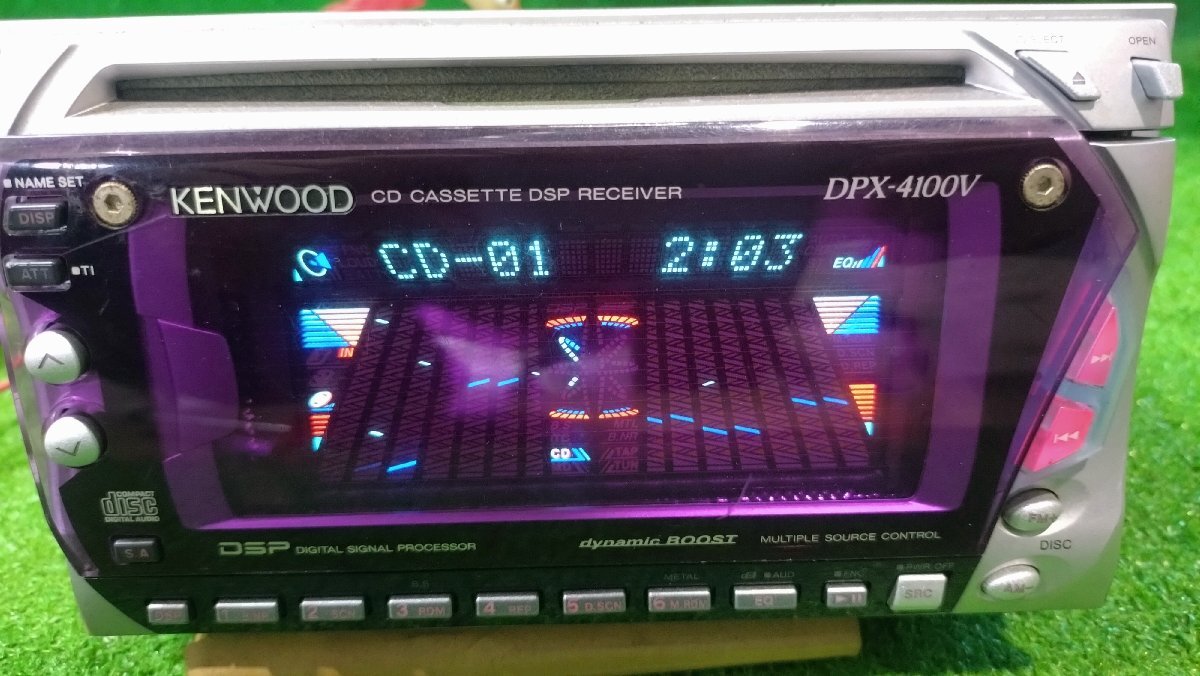 KENWOOD RXD-SE5MD CD/MD/TUNER/TAPE カセットテープ ミニコンポ +