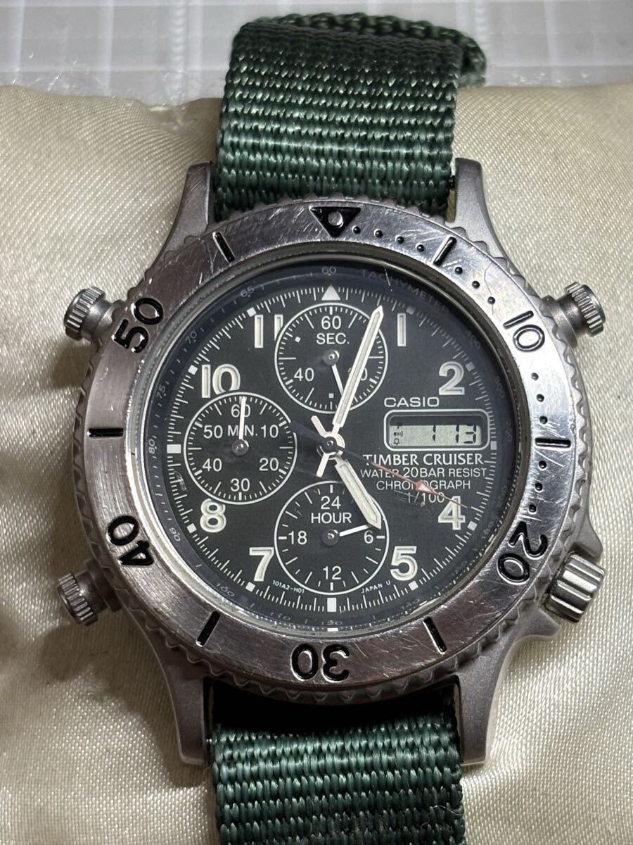 ☆CASIO TIMBER CRUISER カシオ ティンバークルーザー TIC-2