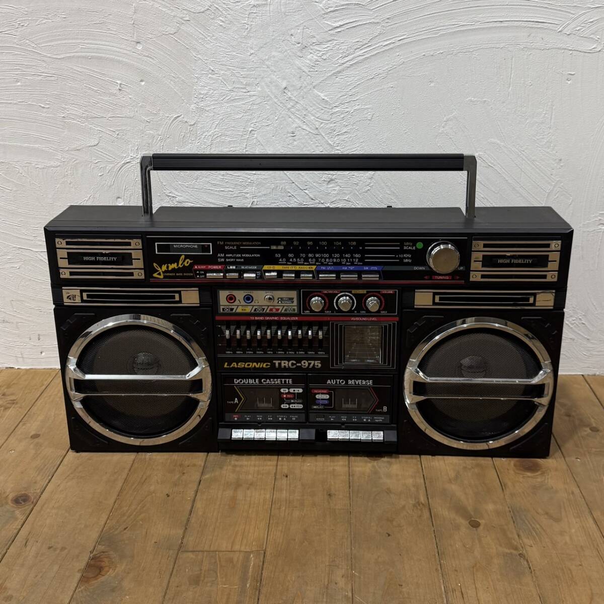 LASONiC TRC-931 ラジカセ HIPHOP 80年代 90年代 ジャンクの落札情報