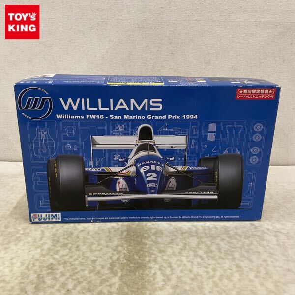 フジミ☆1/20 ウィリアムズ FW16 ルノー サンマリノGP 1994 #0 D・ヒル
