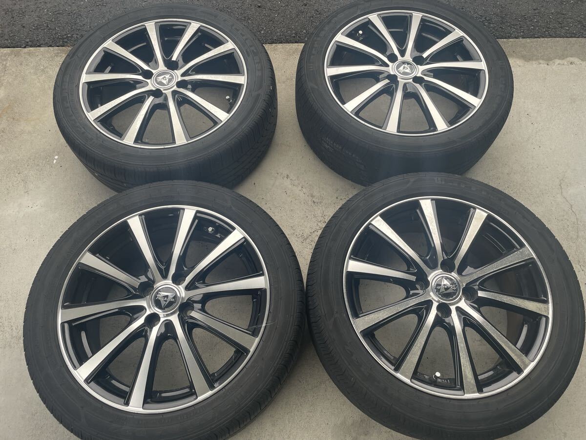 値下げ中‼️ヴィエナ ディッシュ タイヤホイールセット 中古】綺麗品☆SSR ヴィエナ ディッシュ 16インチ 7J+35 PCD100-4穴 5