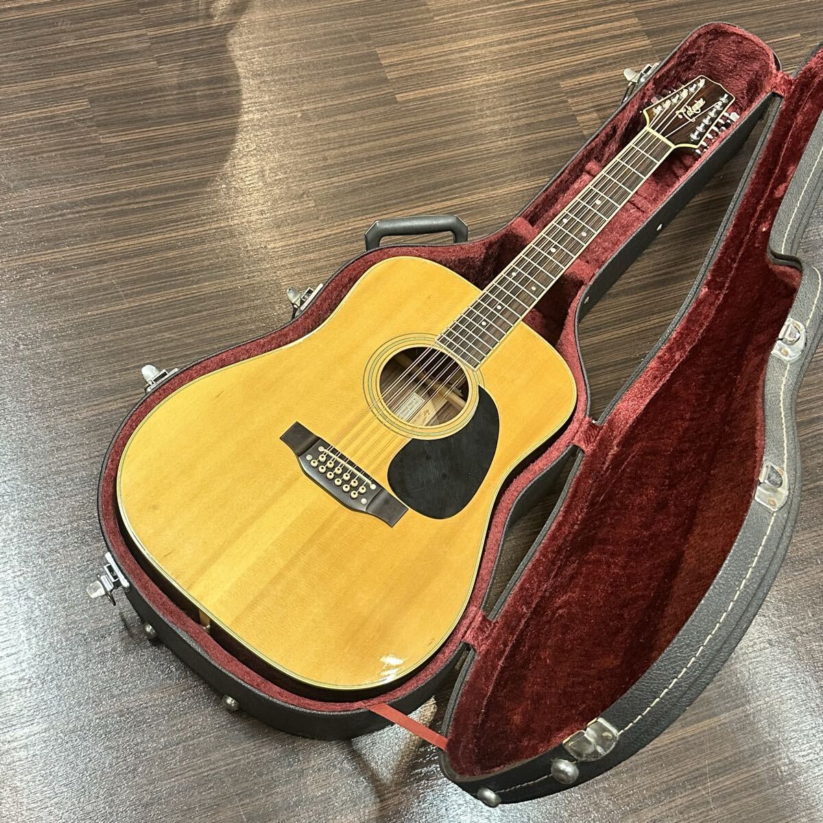 中古】TAKAMINE NPT110-12 12弦 赤プリ 長渕剛 タカミネ 高峰 12弦