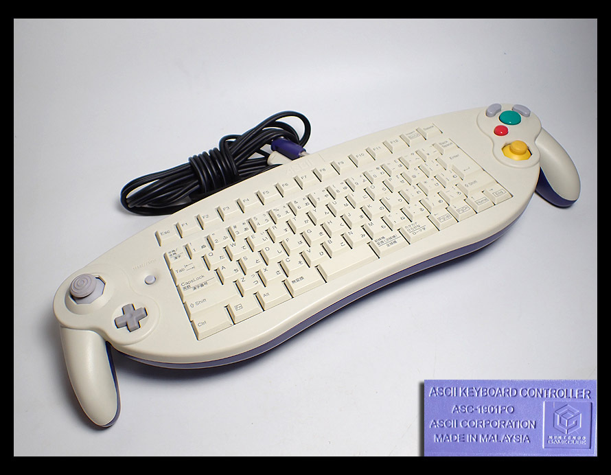 送料無料】即決 GC ASCII製 キーボードコントローラー keyboard