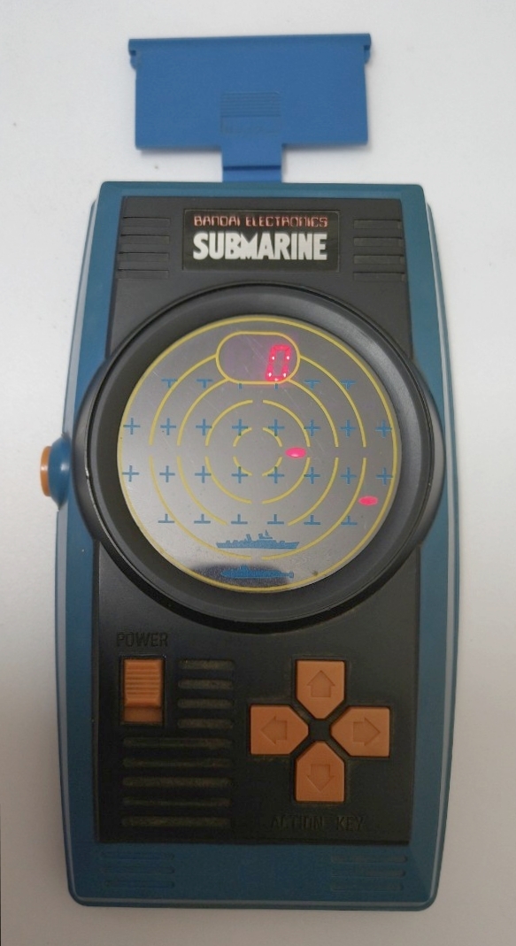 当時物 原田企画 GAME&TIME アラーム付き SUBMARINE サブマリン 潜水艦
