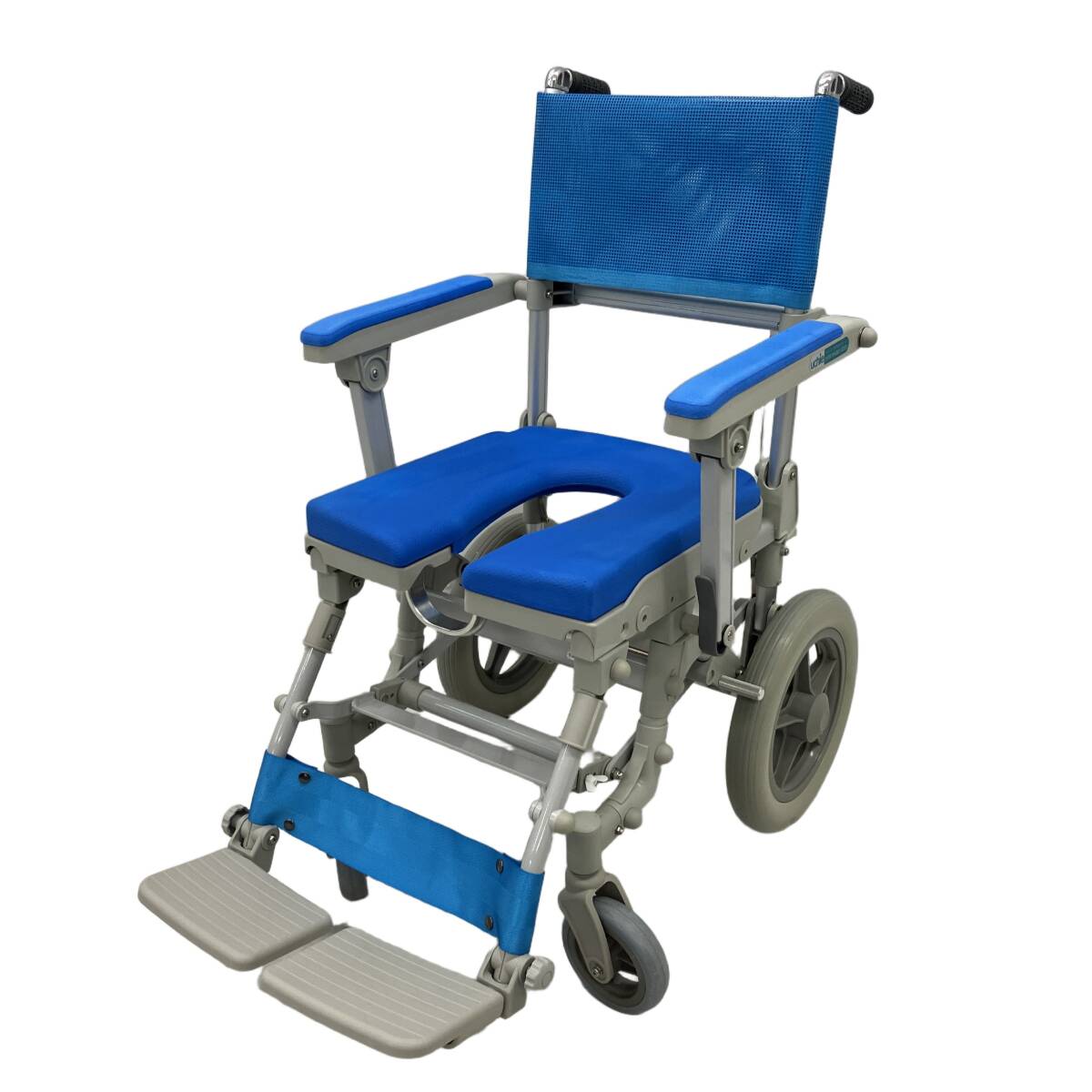 ♯ ウチエ 6輪 シャワーキャリー U型シート 入浴用 車椅子 シャワー