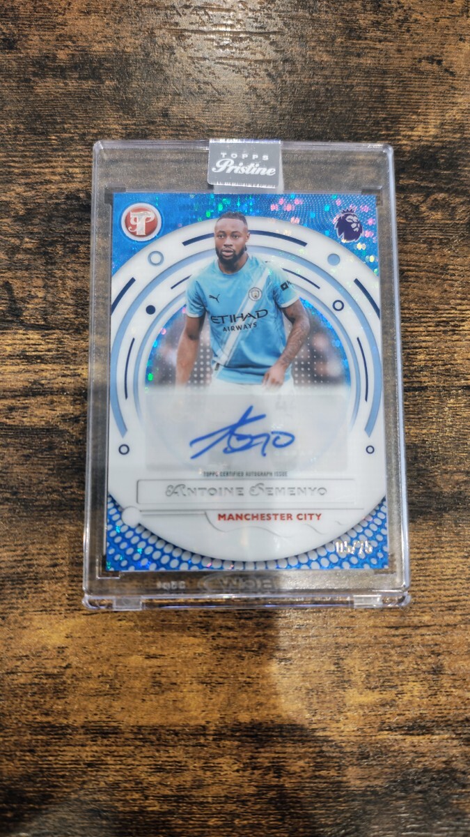 TOPPS PREMIER LEAGUE 2016 デブライネ 直筆サインカード 50枚限定