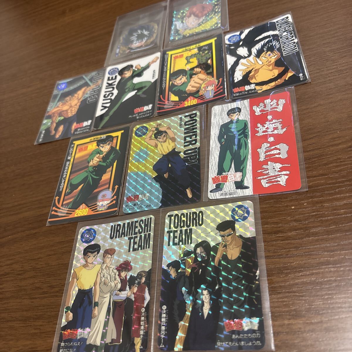 中古】希少 幽遊白書 カードダス ジャンボ カード アマダ 当時物 小兎