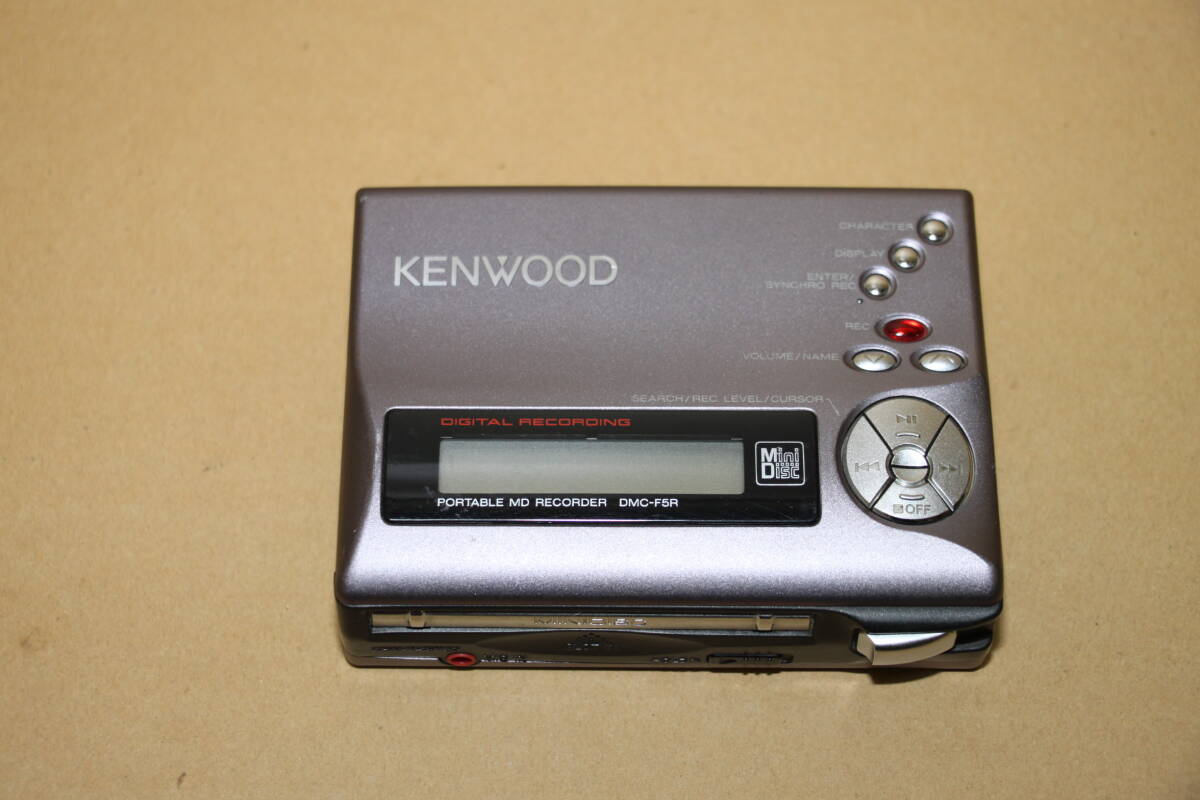 【希少】KENWOOD グリコ 石原さとみ MDプレーヤー DMC-Q33 新品】☆未使用品☆グリコ当選品 石原さとみ サイン入りMDプレーヤー