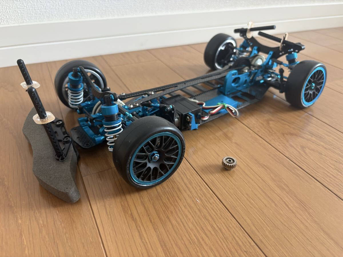 新品】タミヤ TRF502X 組立済 未走行 メカ付き オプション多数の落札