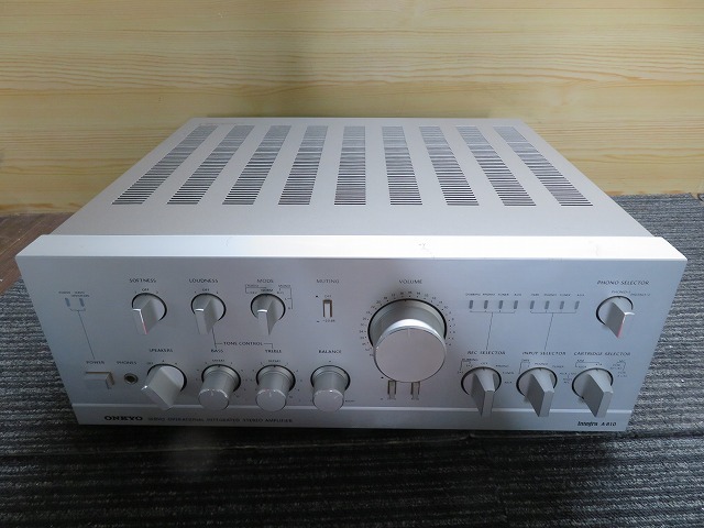 80s ONKYO INTEGRATED アンプ A-5900 動作正常 使用頻度低 重低音 美品