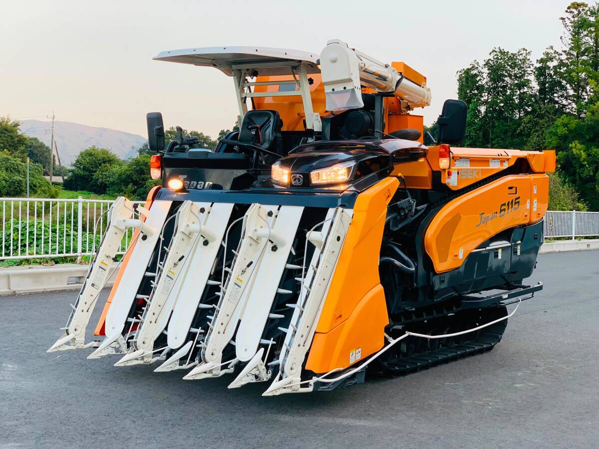 バイイー専用 中古】イセキ コンバイン HJ698 キャビン 程度良 6条 エアコン
