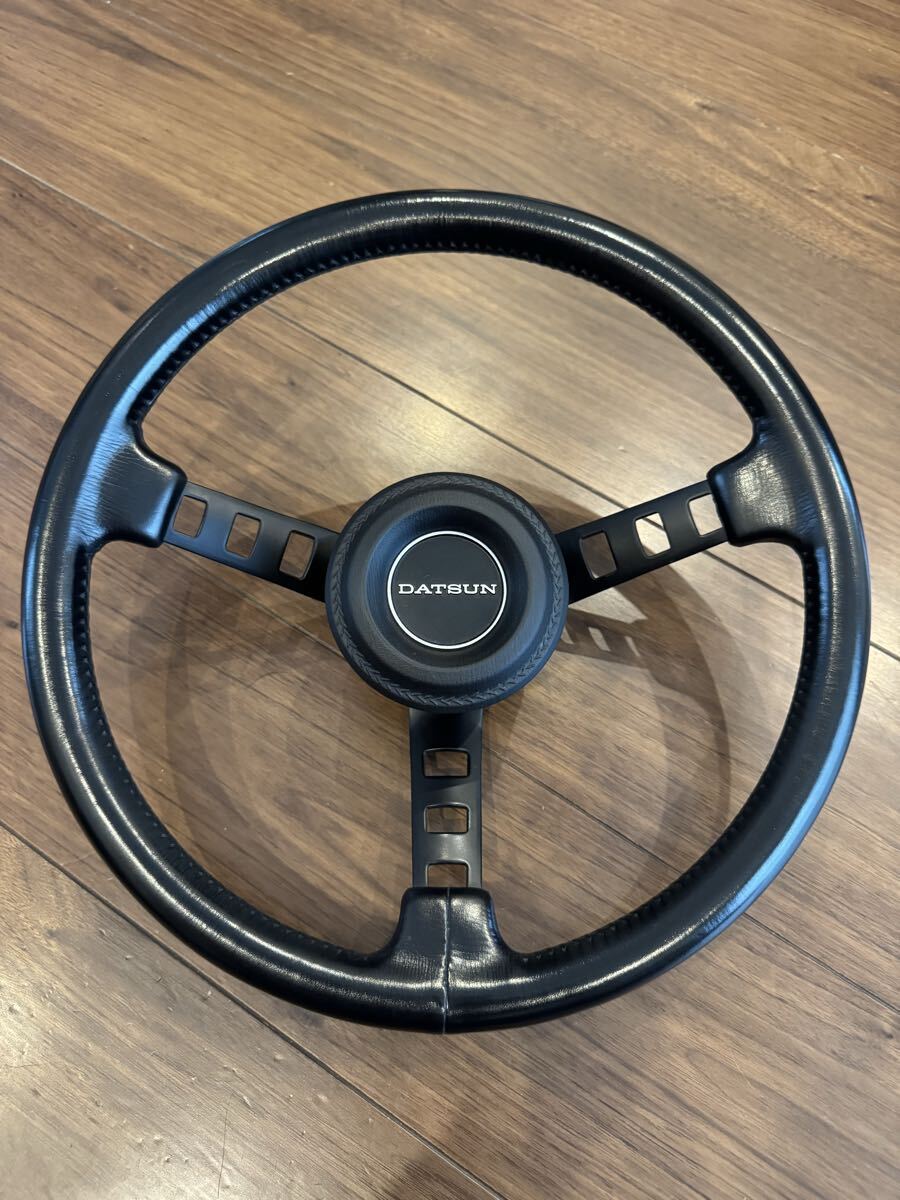 旧車 希少 ダットサン サニー クーペ ウッドステアリング B10 B110
