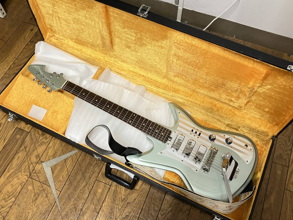 TEISCO テスコ 世界最古のアンプ内蔵ギター TRG-1 中古品 の落札情報