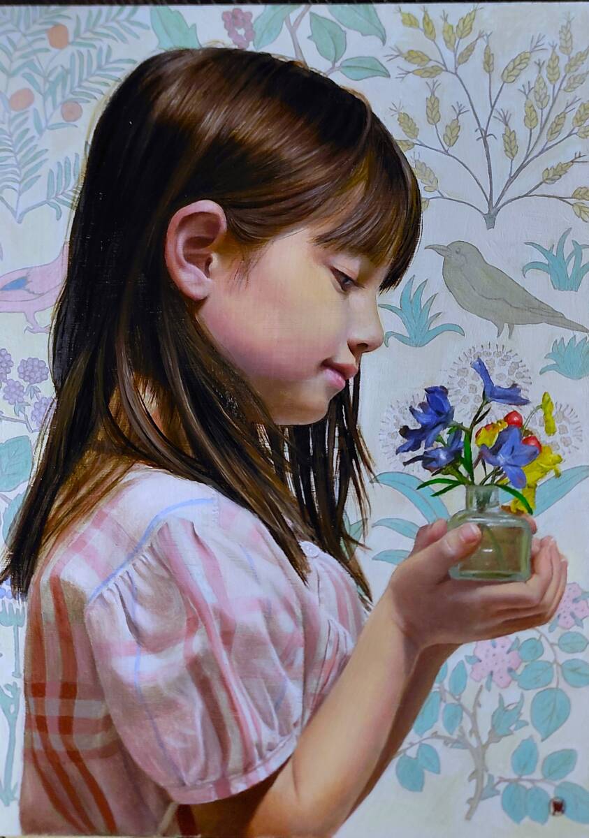 未使用】福田宏樹 （新作)* :Flowers and Girls(Ulya X)* Art Renewal