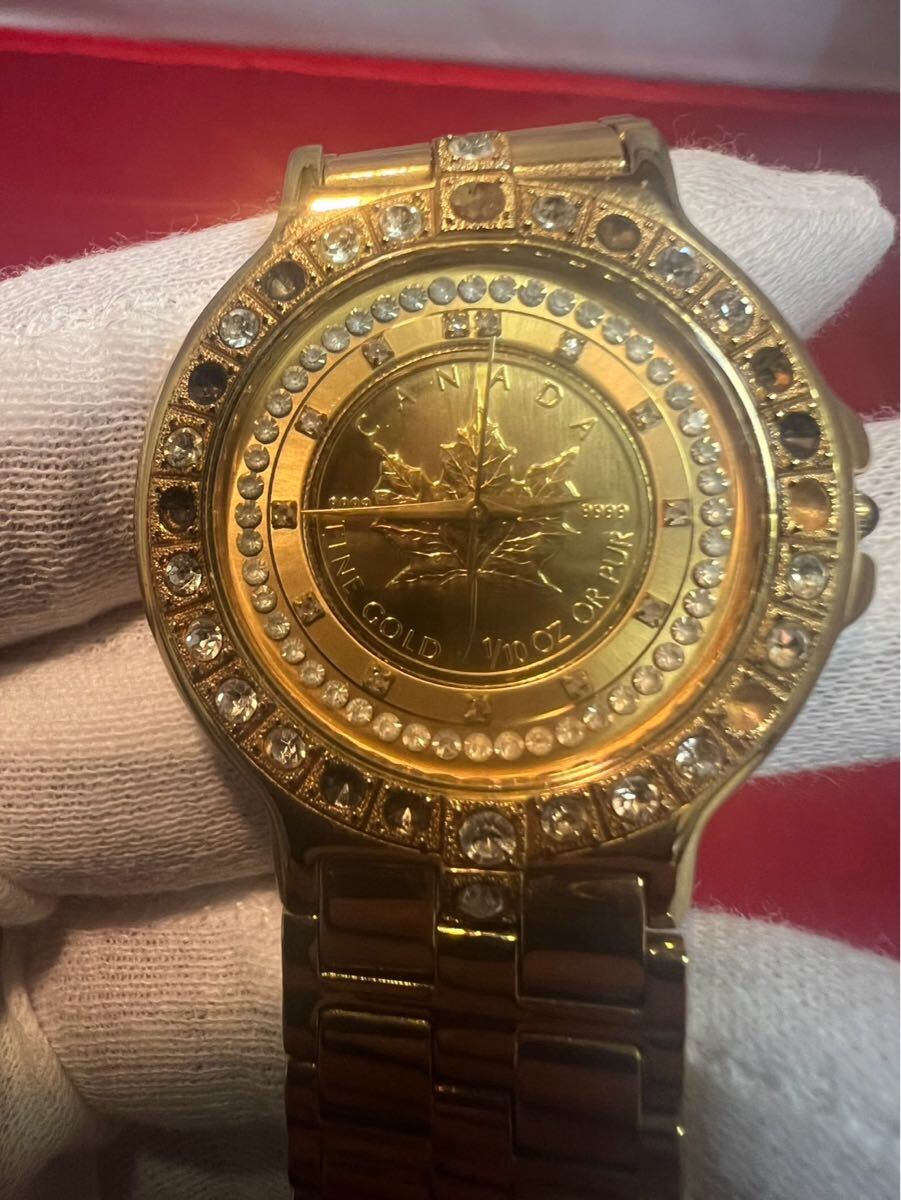RODANIA ロダニア 腕時計 FINE GOLD 999.9 1/10oz カナダ メイプル
