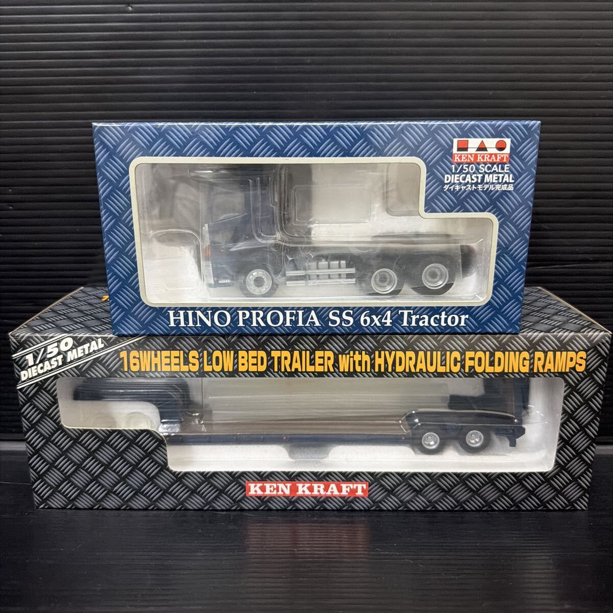 新品】ケンクラフト 1/50 大矢運送カラー 日野プロフィア4×2トラクター