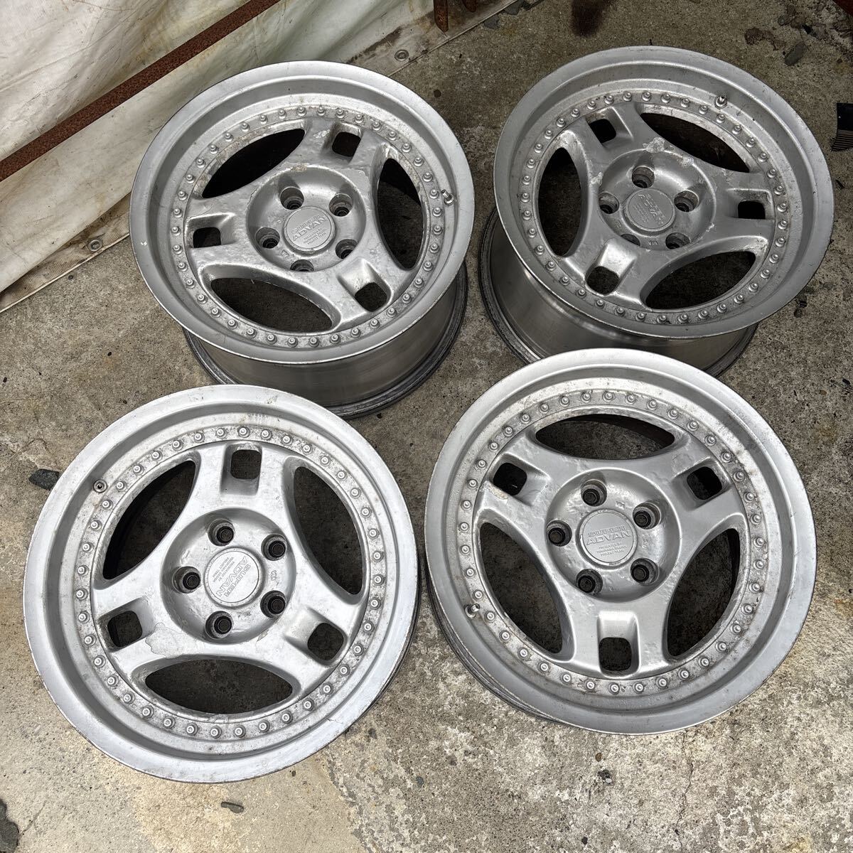 アドバンレーシング A3A ADVAN 6J 7J 13インチ 114.3-4H オフセット+6