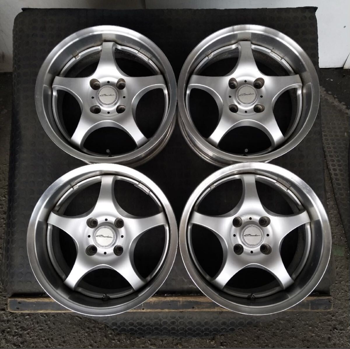 BBS RS ホイール 深リム 当時物 16インチ 4本セット 4穴 pcd 114.3 前