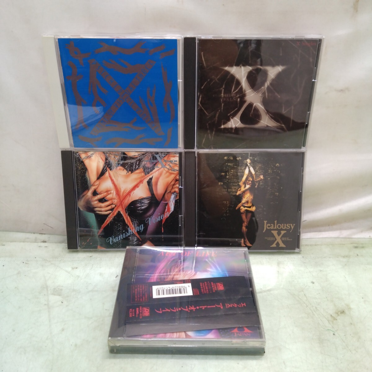 エックスジャパンレコード 中古】☆X / X JAPAN Jealousy スリック額装品☆エックス エックス