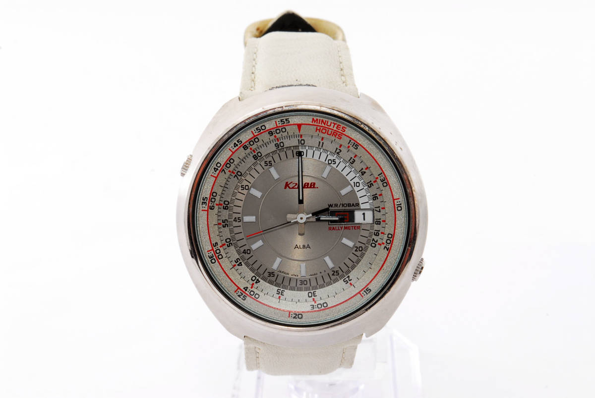 SEIKO ALBA K2000 ラリーメーター クォーツSEIKO ALBA K2000 V743-6A30